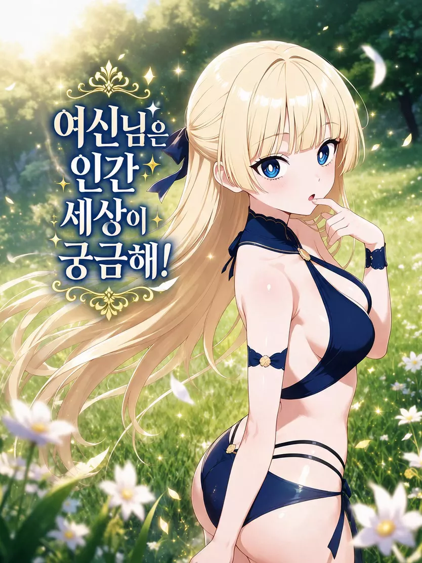 여신님은 인간세상이 궁금해